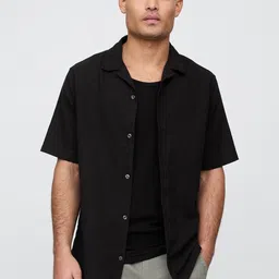 GAP Linen Cotton Relaxed Standard Fit Shirt-image-27