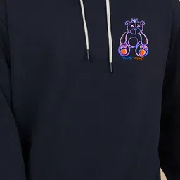 BAESD Graphic Printed Hooded Fleece Pullover Sweatshirt image 3