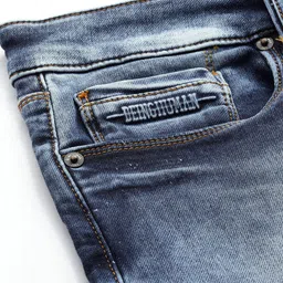 Being Human Men Slim Fit Heavy Fade Stretchable Jeans image 5