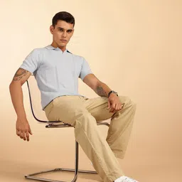 French Connection Men Polo Collar Pure Cotton T-shirt image 3