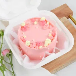 Floral Treat Pineapple Cake  (200 Gm) image 1