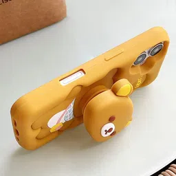 CASE CREATION Cartoon Characters Printed iPhone 15 Pro Bumper Case Mobile Accessories image 2