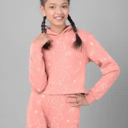 Crimsoune Club Kids Peach Graphic Print Full Sleeves Sweatshirt-image-40