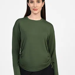 Skechers Skechluxe Renew Crew Cotton Long Sleeves Tops-picture-25