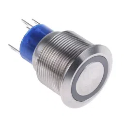RS PRO Illuminated Push Button Switch Momentary 22.2 mm Cutout SPDT Red LED 250 V AC, 1759735-picture-19