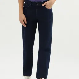 United Colors of Benetton Navy Blue Slim Straight Jeans-picture-25