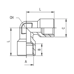 RS PRO Fitting 6.35 mm (1/4 inch) for Pipe Connectivity Model No 1762213 image 3