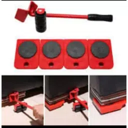 DY TOOLS Heavy Furniture Moving System Lifter Kit with 4 Pcs Slider Pad Roller Move Tool 150 Kg Max Load-Bearing Capacity image 3