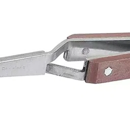 Thermo Diagonal Cross Locking Stainless Steel Tweezer (1 Piece) with Fiber Handle/Self Closing Tweezer-picture-11