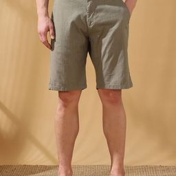 Dennis Lingo Men Cotton Striped Regular Fit Shorts-picture-13