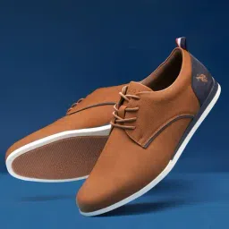 U.S. Polo Assn. Men's DARRYL 2.0 Tan Derby Shoes-picture-17