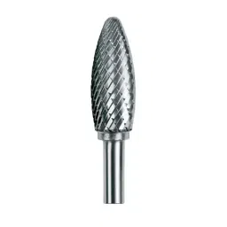 Indian Tools ITF4 Series Tungsten Carbide Rotary Burrs Flame Shape Standard Cut 12.7x82 mm, KBH00M12.732826-picture-23