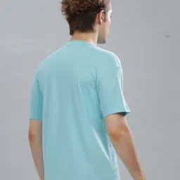 FALTU.CO Men Printed Drop-Shoulder Sleeves Pure Cotton T-shirt image 4