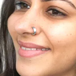 Sangria Women 925 Sterling Silver Piercing Nose Ring-image-61