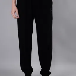 TIM PARIS Men Pure Cotton Mid Rise Joggers-image-97