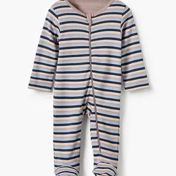 Juniors by Babyshop Boys Pack of 5 Printed Cotton Sleepsuit image 4