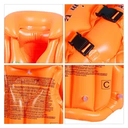 SANJARY Inflatable Swimming Jacket McQueen & Spiderman Print for kids medium Szie ColorMay Vary image 3