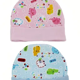 NESKA MODA Unisex Kids Printed Beanie image 3