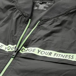 HRX By Hrithik Roshan Training Men Lt.Grey Rapid-Dry Solid Jackets image 2
