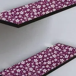 Mopak Decor Purple Set of 1 Regular Shelf Liner Organisers image 3