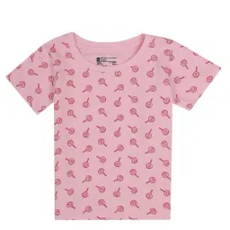 Bodycare Kids Baby Pink Printed Top-image-8
