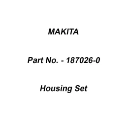 Makita Housing Set Suitable For DF457D, Part No 187026-0-picture-39