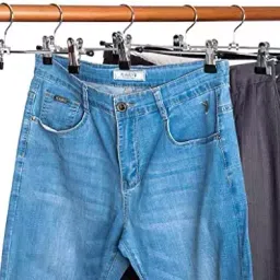 Generic Clip Hanger08 Stainless Steel 7x6 cm Polished Adjustable Non Slip Clips Pack of 20 Pcs image 4