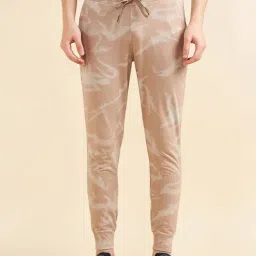 Sweet Dreams Wood Smoke Cotton Regular Fit Printed Joggers-image-29