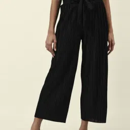 Honey by Pantaloons Black Striped Pants-image-50