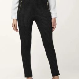 Annabelle by Pantaloons Black Chequered Tights-picture-28