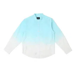 Pepe Jeans Kids Blue & White Ombre Full Sleeves Shirt-picture-11