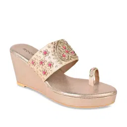 Rocia by Regal Women's Rose Gold Toe Ring Wedges-picture-41
