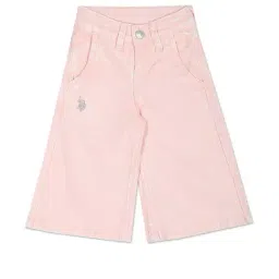 U.S. Polo Assn. Kids Light Pink Solid Jeans-picture-37