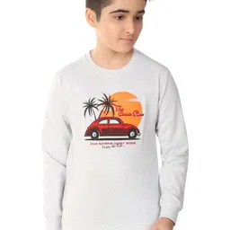 MIST N FOGG Boys Graphic Round Neck Long Sleeves Printed T-shirt-picture-20