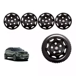 Auto Pearl BoBK07 R16 Press Type Wheel Hubcap with Retention Ring 406.4 mm (16 Inch) for Tata Nexon 1.2 Revotron XM (Pack of 4 Pcs)-picture-11