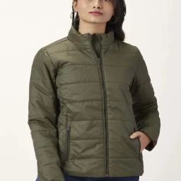 People by Pantaloons Green Regular Fit Jacket-picture-33