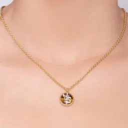 Just Cavalli Golden Linea Logo Princess Necklace - Set of 4-image-81