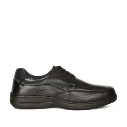 Hush Puppies by Bata Men's Black Derby Shoes-picture-0