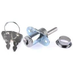 Euro-Locks Pedestal Key Lock 22 mm Panel to Tongue Depth, 17 mm Panel Cutout Diameter, 5641532-picture-45