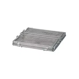 AS ONE Stainless Steel Steel Folding Washing Basket, 2-811-01 image 2