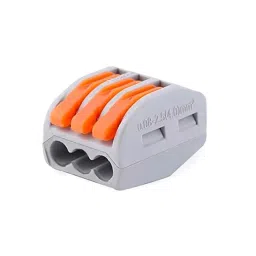 PCT-213 Wire Connector Terminal Block 0.08-2.5mm 3 Pole Wire Connector Reliable Spring Lock Lever for Cable Connection For Small Gauge Wires Easy-to-Use 3-Pin Terminal Block For Electrical Projects - RS3606PCT-213 Wire Connector Terminal Block 0.08-2.5mm 3 Pole Wire Connector Reliable Spring Lock Lever for Cable Connection For Small Gauge Wires Easy-to-Use 3-Pin Terminal Block For Electrical Projects - RS3606-picture-12