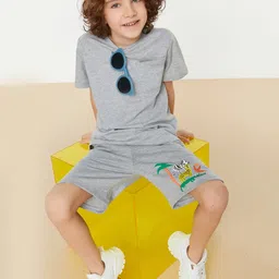 trendyol Solid  Knee Length Shorts - Grey-picture-10
