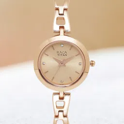 Titan Women Rose Gold Analogue Watch 2540WM06-picture-32