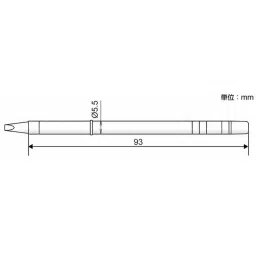 Hakko Soldering Tip Replacement T39 Series BCM Type, T39-BCM3545 (10 LOTS) (Pack of 10)-picture-6