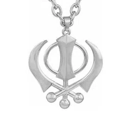 PASU FASHION Unisex Silver-Plated Contemporary Pendant-picture-21