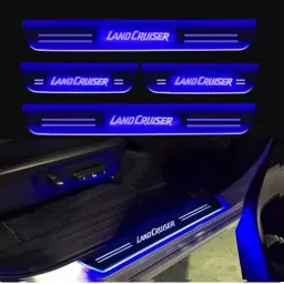 SCA Blue LED Door Sill Plate for Toyota Land Cruiser All Models (Set of 4)-picture-17