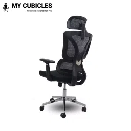MY CUBICLES Ergo Gladiator Executive Office Chair High Back Polyurethane Foam Weight Capacity Upto 120 Kg Black, MC0077 image 5