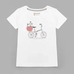 HELLCAT White Printed T-Shirt-image-23