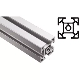 FlexLink Silver Aluminium Profile Strut 44 x 44 mm 11 mm Groove 2000 mm Length, XCBM 2X44-image-44