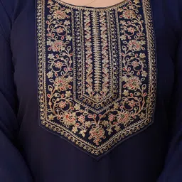 Lilots Women Ethnic Motifs Embroidered Kurta with Trousers & Dupatta image 3